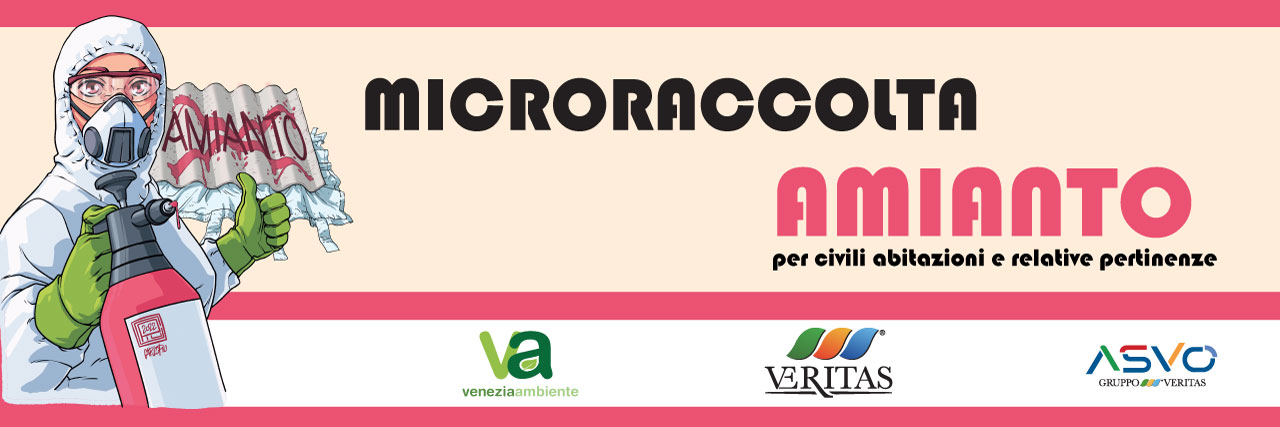 Campagna microraccolta amianto Venezia Ambiente Campagna microraccolta amianto Venezia Ambiente